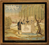 Huber - embroideried memorial - Abby Wright School