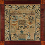 sampler from Huber by Mary Hoffman
